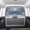 ISOLITE Inside para la ventana del portón trasero de VW Caddy 4 con estante para paquetes, distancia entre ejes larga